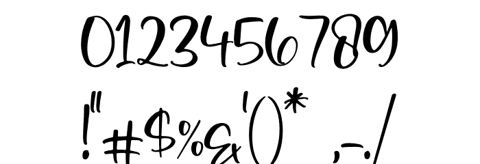 Bronwish Albilone Schriftart Anderer Schreiben