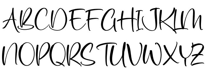 Bronwish Albilone Schriftart Groß