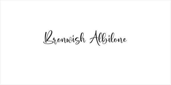 Bronwish Albilone Logo