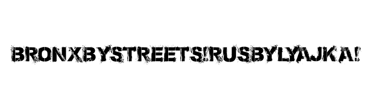 Bronx Bystreets(RUS BY LYAJKA)  Free Fonts Download