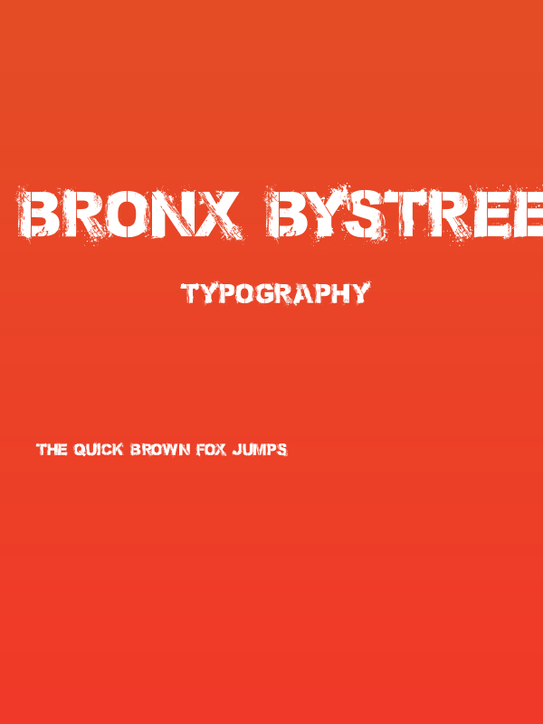 Bronx Bystreets Poster