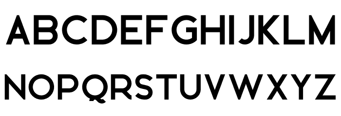 Bronx Font LOWERCASE