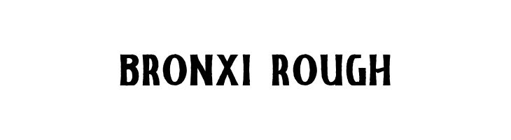 Bronxi Rough  Frei Schriftart Herunterladen
