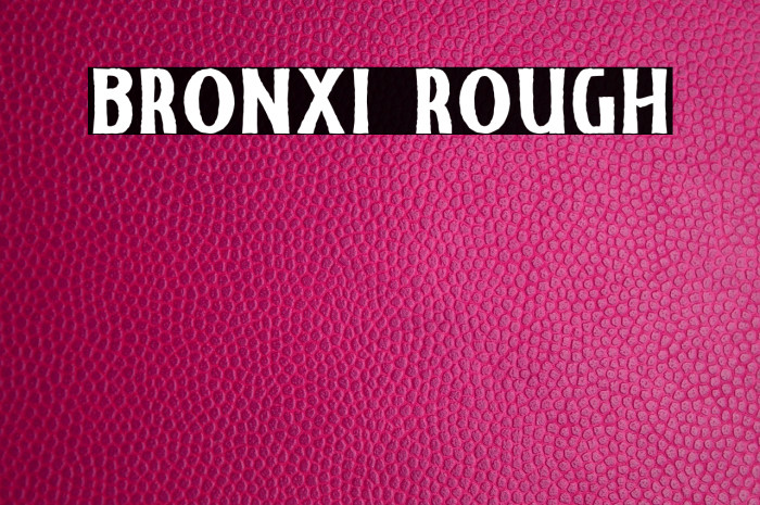 Bronxi Rough Example 1