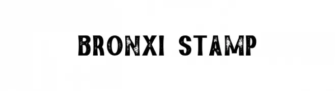 Bronxi Stamp  font caratteri gratis