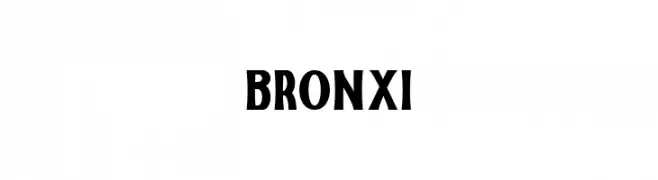 Bronxi  font caratteri gratis