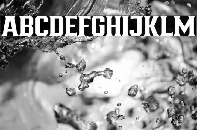 BronzierMedium Font examples