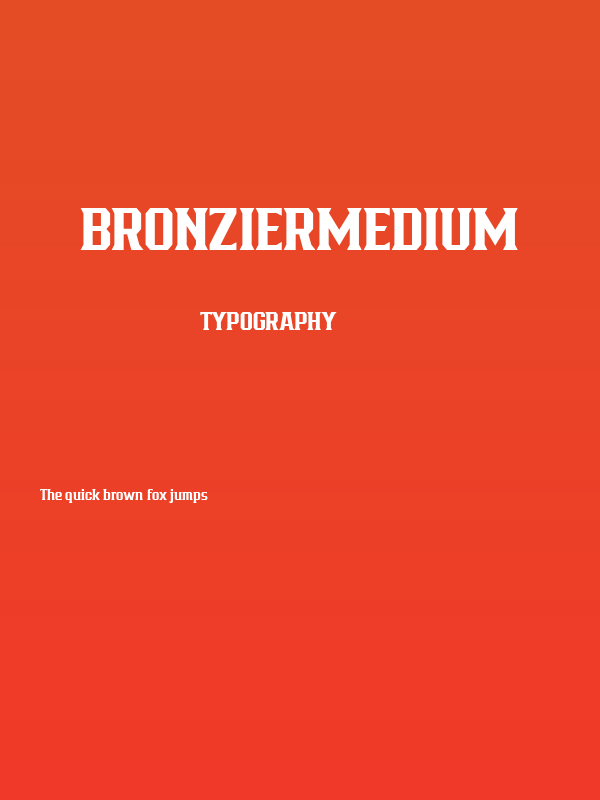 BronzierMedium Poster