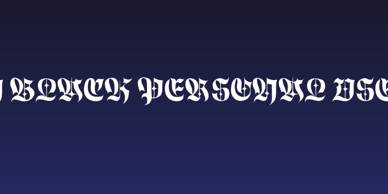 Bronzion Black PERSONAL USE Regular Social Header