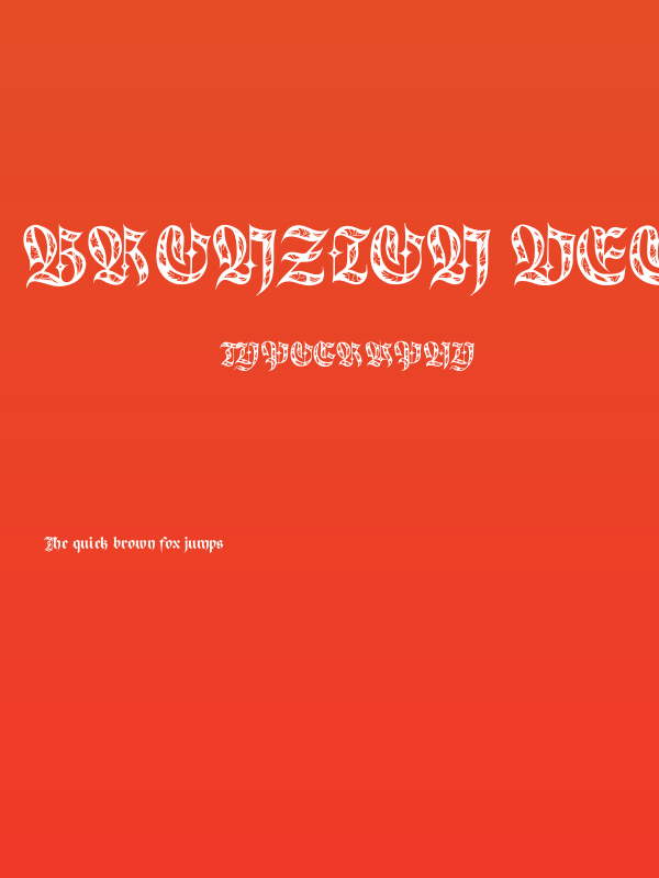 Bronzion Deco PERSONAL USE Regular Poster