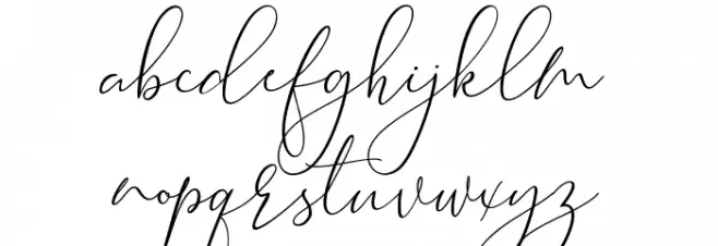 Brooke Smith Script 字体 小写
