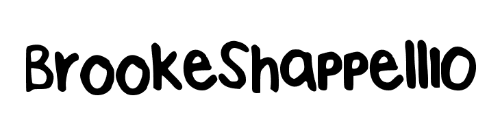 BrookeShappell10 Font