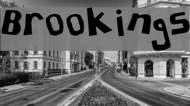 Brookings Font examples