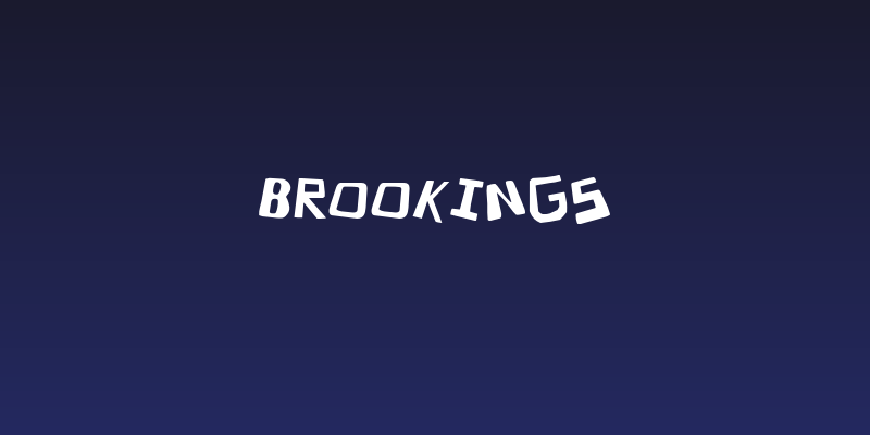 Brookings Social Header