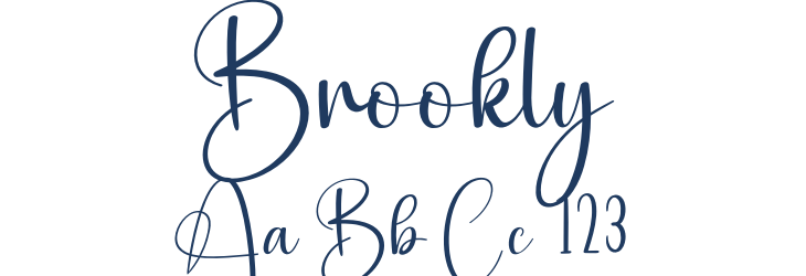 Brookly Font Preview