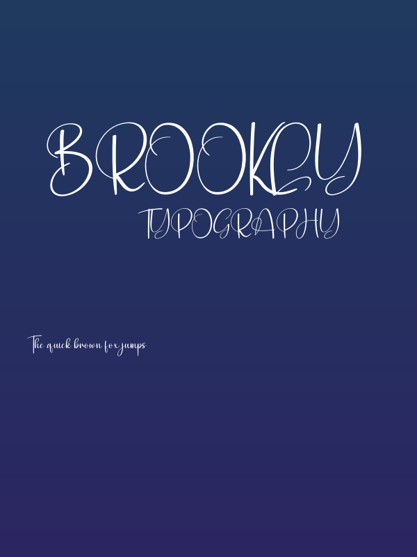 Brookly Poster