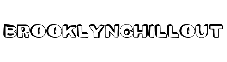 Brooklyn Chill Out  les polices de caractères gratuit tlcharger