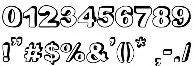 Brooklyn Chill Out Font OTHER CHARS