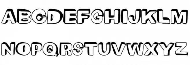 Brooklyn Chill Out Font LOWERCASE