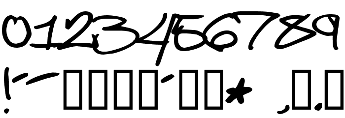 Brooklyn Kid Font OTHER CHARS