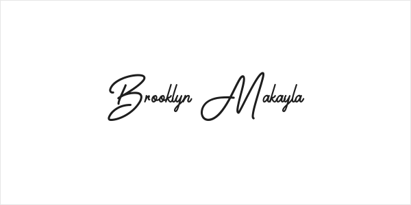 Brooklyn Makayla Logo