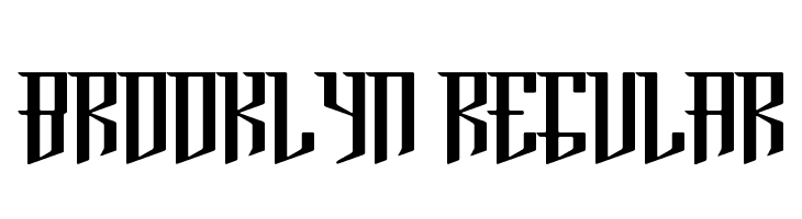 Brooklyn Regular  Frei Schriftart Herunterladen