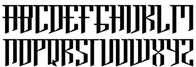 Brooklyn Regular Schriftart Groß