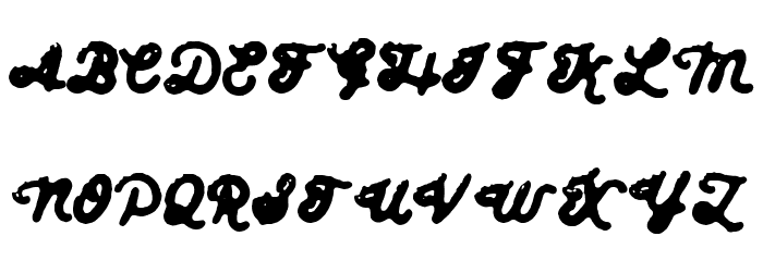 Brooklyn Shop Font UPPERCASE