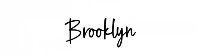 Brooklyn  Скачать бесплатные шрифты