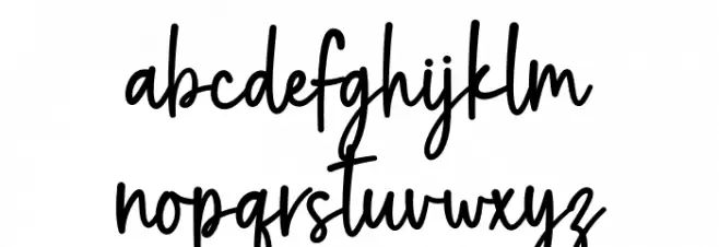 Brooklyn फ़ॉन्ट लोअरकेस