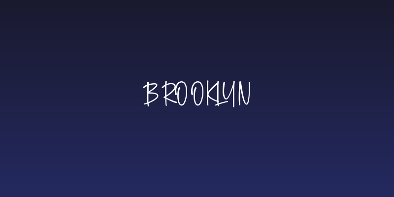 Brooklyn Social Header