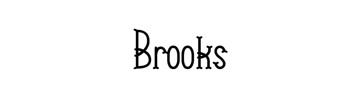 Brooks  Descarca Fonturi Gratis
