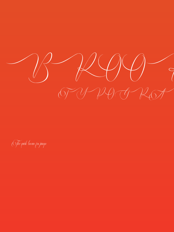 Brookville Demo Poster