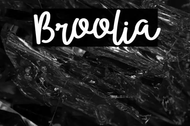 Broolia Font examples