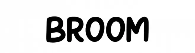 Broom  font caratteri gratis