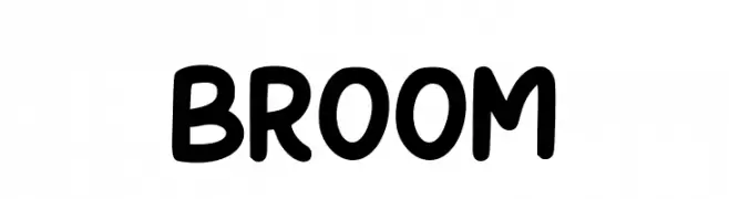 Broom  font caratteri gratis
