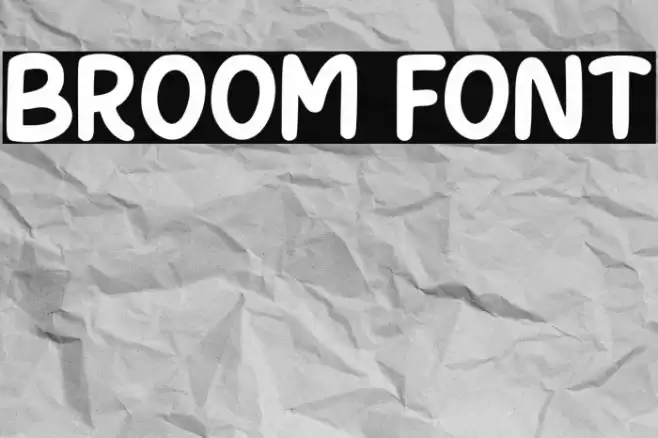 Broom Font examples