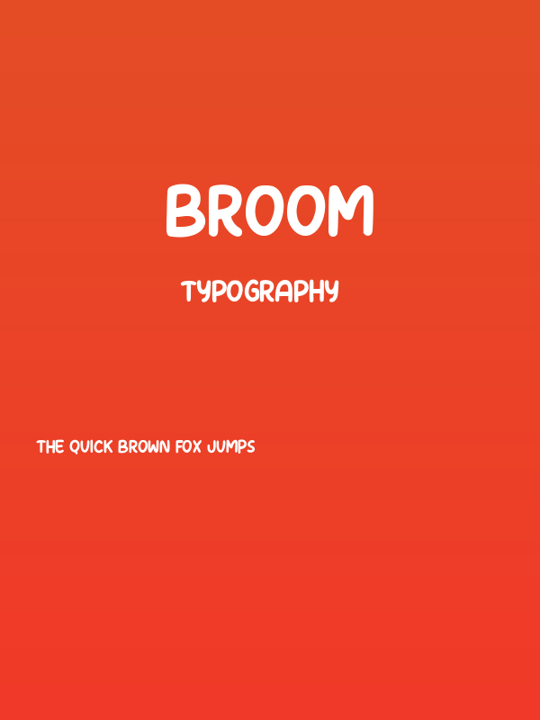 Broom Poster