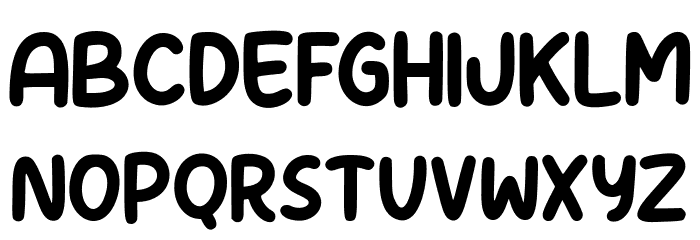 Broom Font LOWERCASE