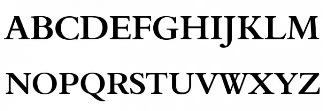 BrophyOpti-Bold Schriftart Groß