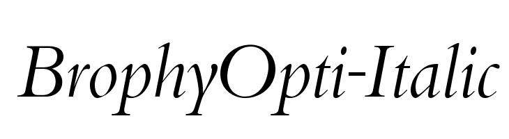 BrophyOpti Italic Free Fonts Download BrophyOpti Italic Free Fonts Download