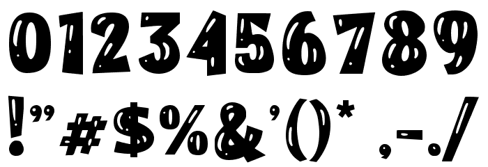 Bros Bear Fix Font OTHER CHARS