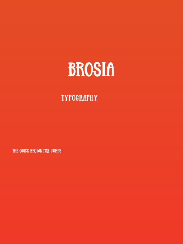 Brosia Poster