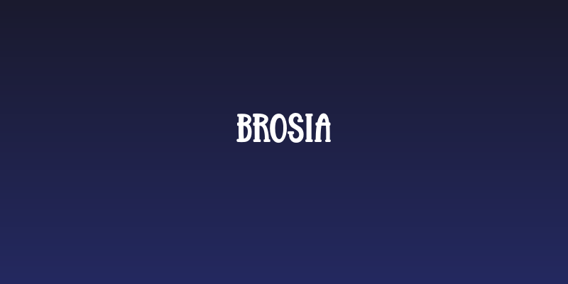 Brosia Social Header