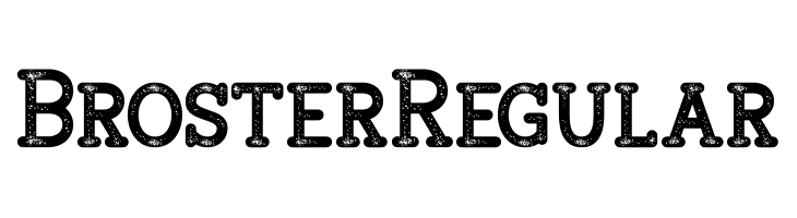 Broster Regular  Descarca Fonturi Gratis