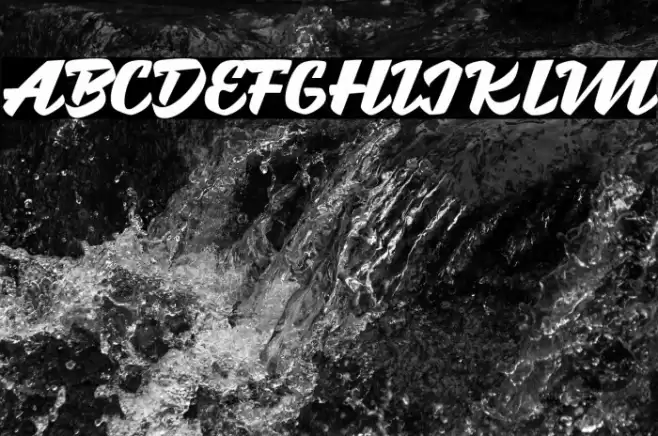 Brotha Script Font examples