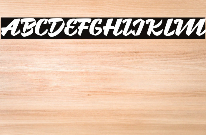 Brotha Script Font examples
