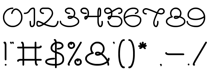 Brother Army Font OTHER CHARS