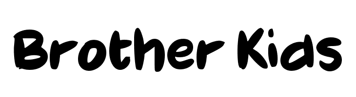 Brother Kids  Free Fonts Download
