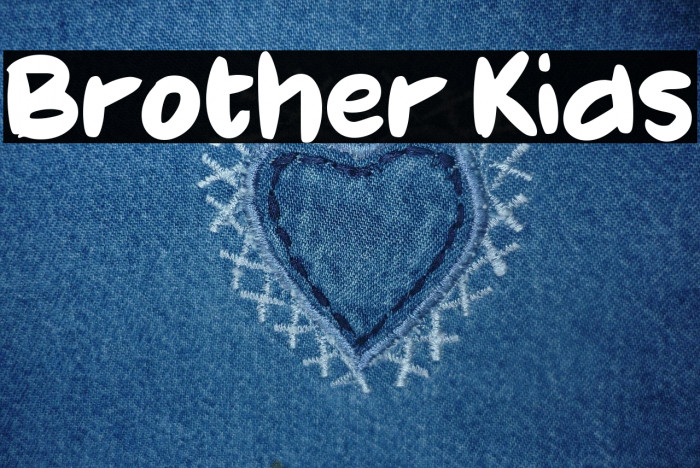 Brother Kids Example 3